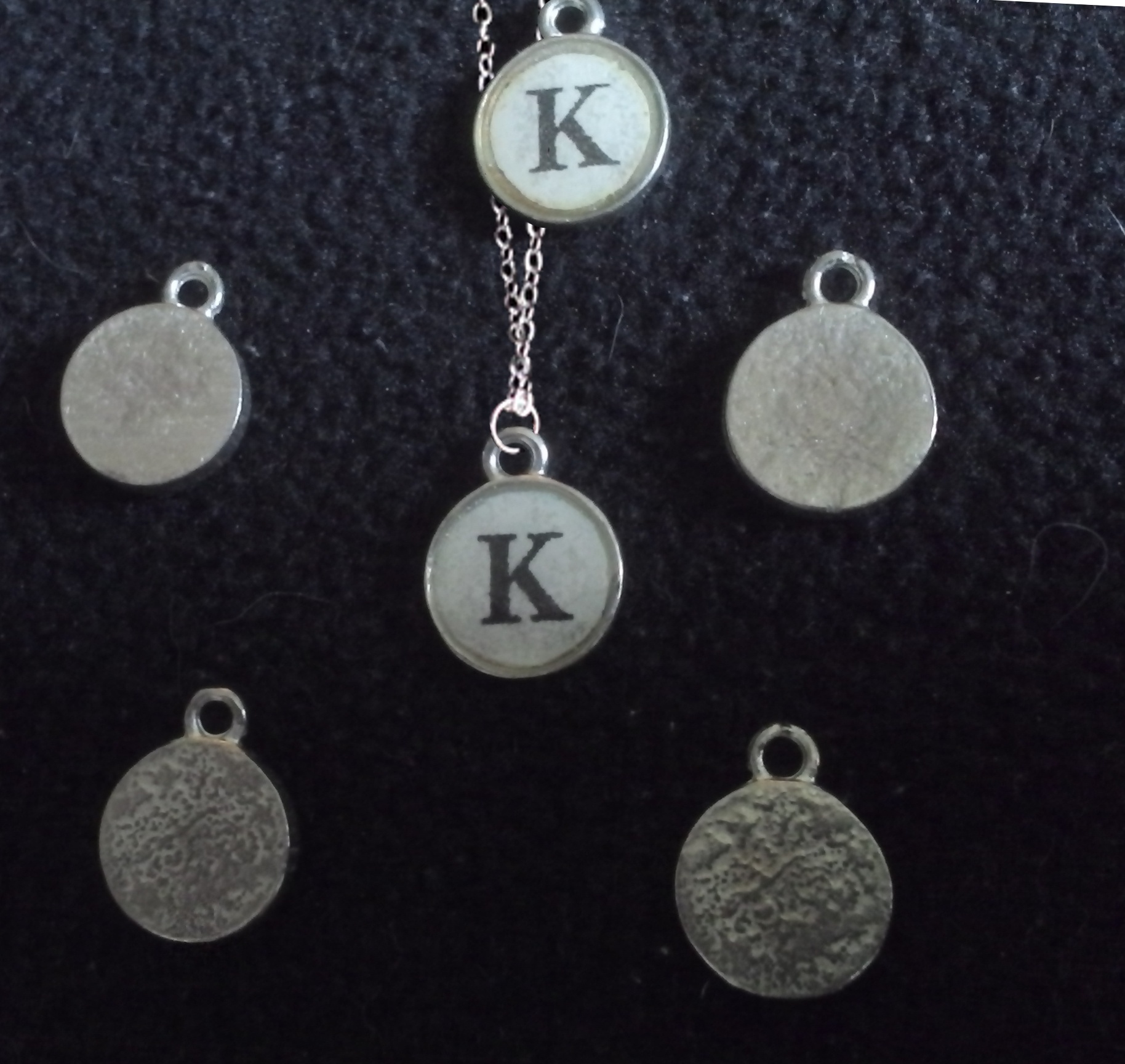 Letter K Pendant